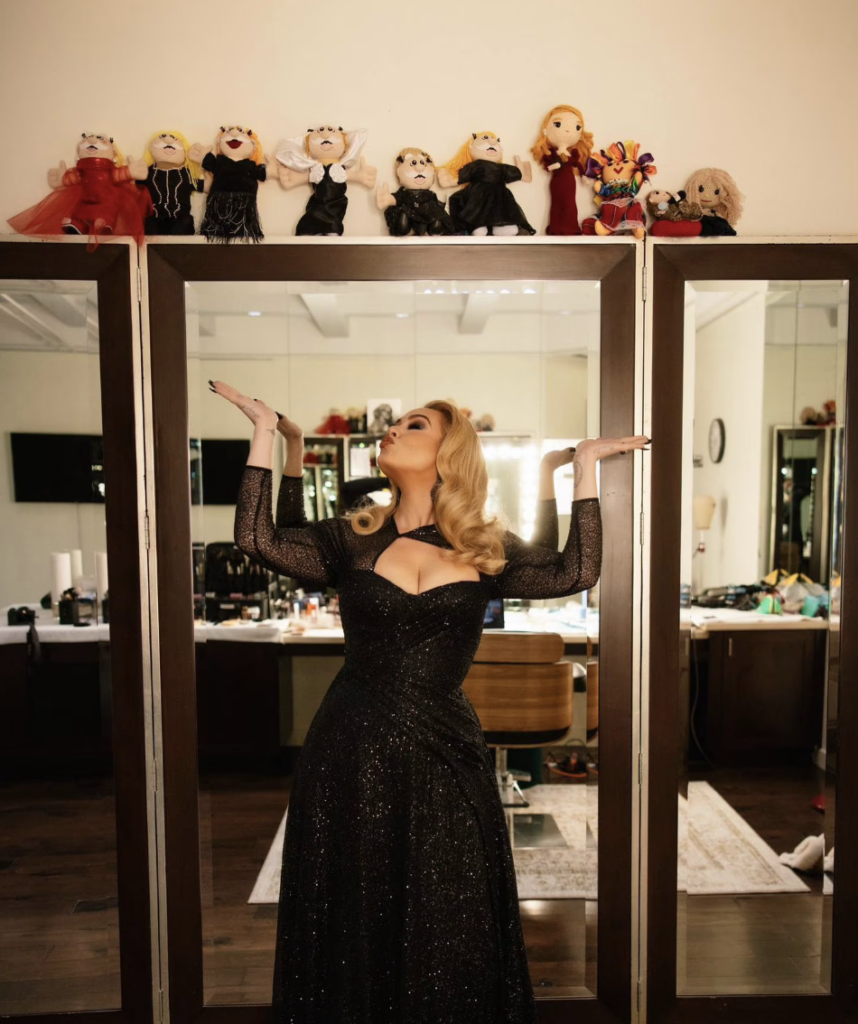 Adele celebra las fiestas patrias durante su show en Las Vegas