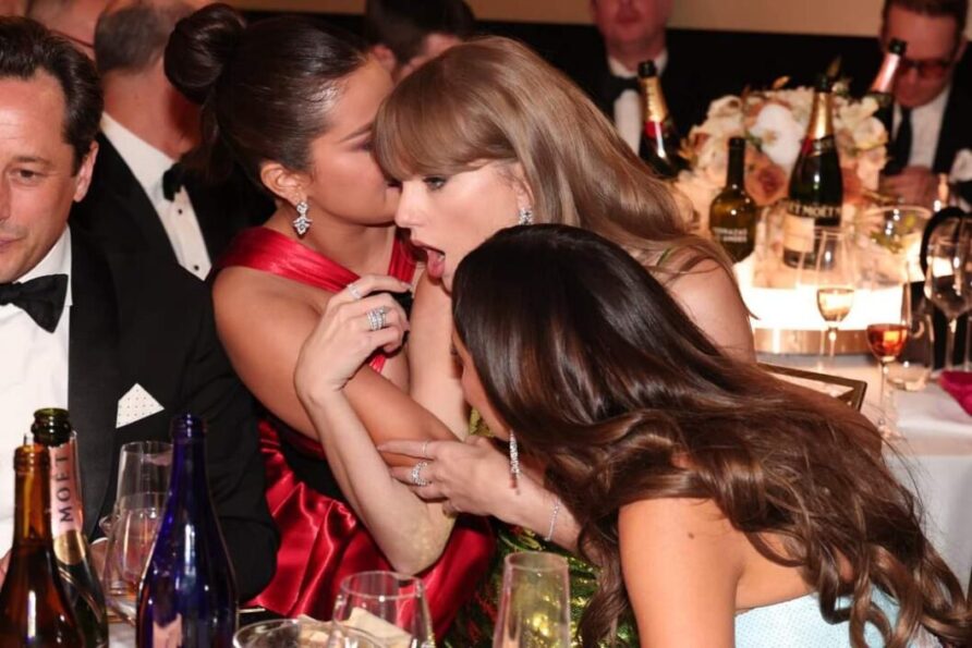 Selena Gomez revela lo que le dijo a Taylor Swift en los Golden Globes