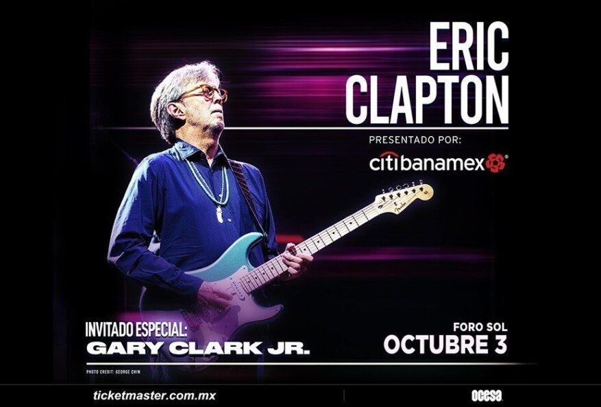 Eric Clapton anuncia su regreso a México