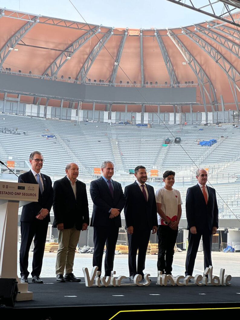 Fue oficialmente inaugurado el Estadio GNP Seguros