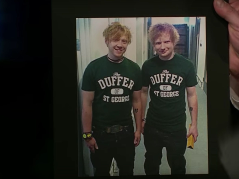 Ed Sheeran y Rupert Grint han vuelto a colaborar en un nuevo videoclip
