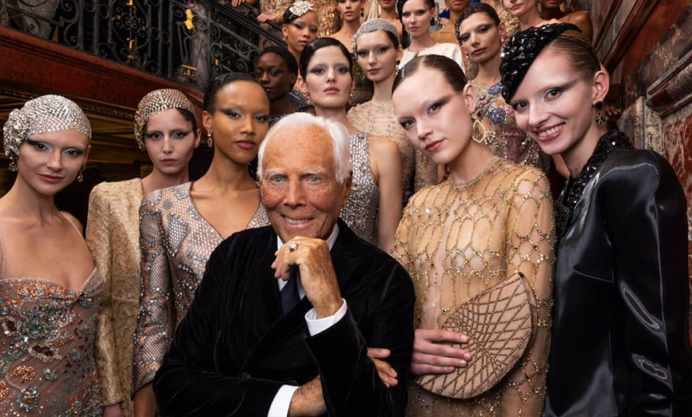 Falleció el ícono de la moda, Giorgio Armani